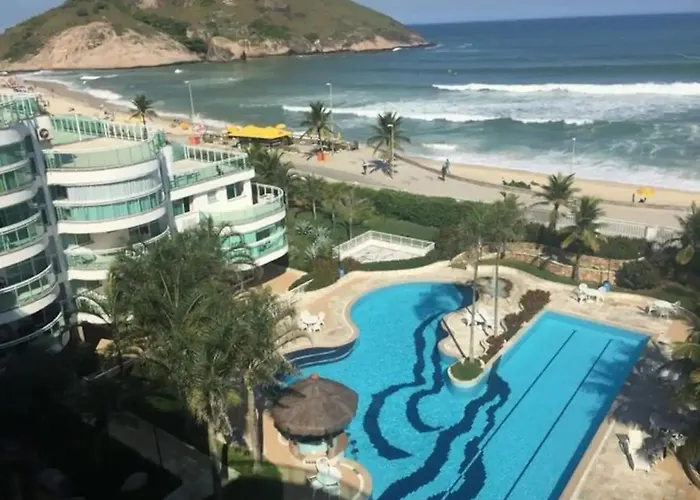 Maravilhoso Flat Em Pontal Beach Resort Recreio Rj